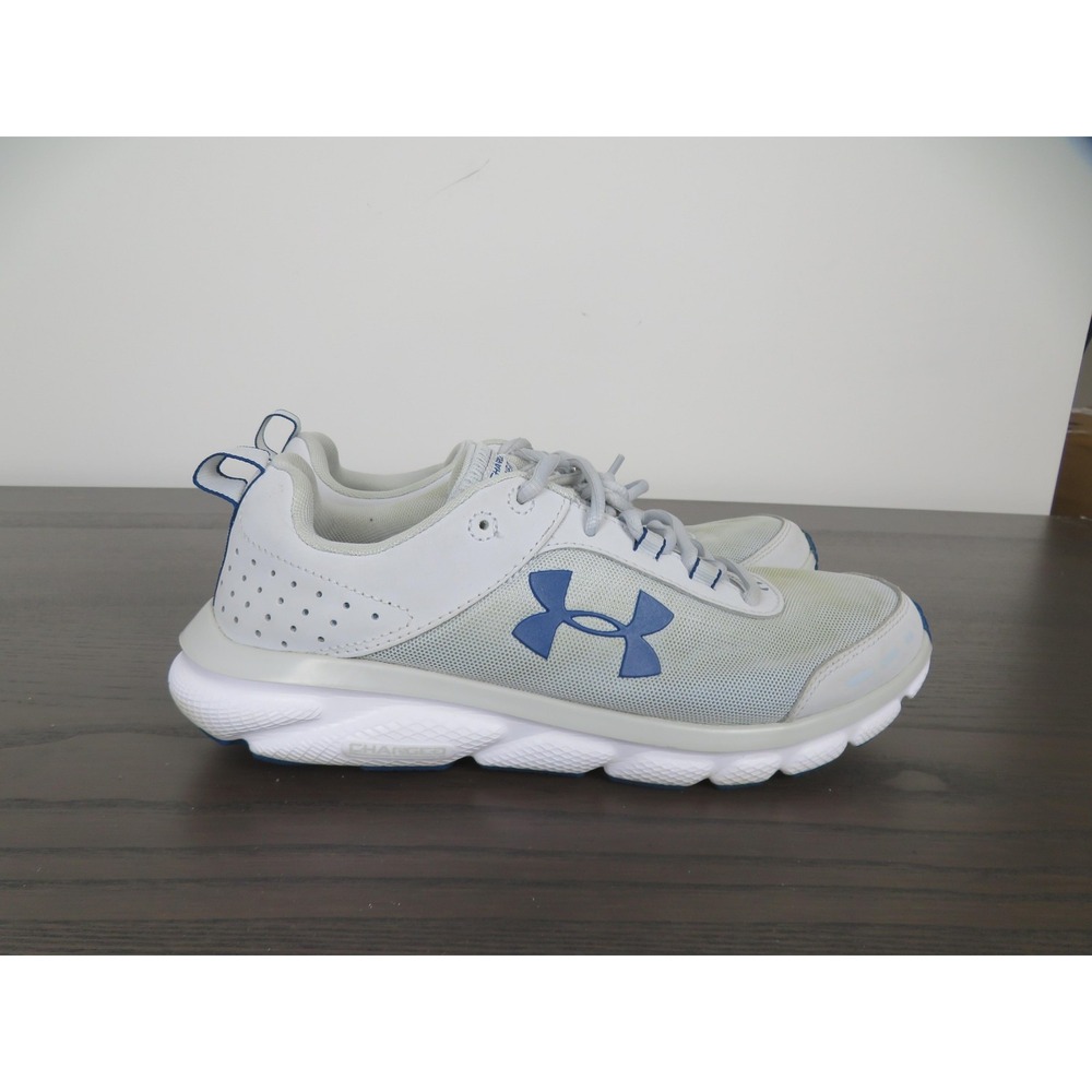 Under Armour Charged Assert 8 Shoes Mens 9 Gray Running Sneakers 3021952-112